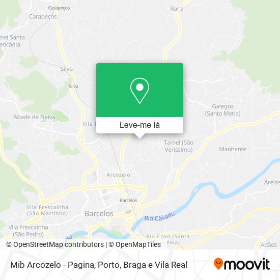 Mib Arcozelo - Pagina mapa