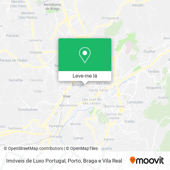 Imóveis de Luxo Portugal mapa