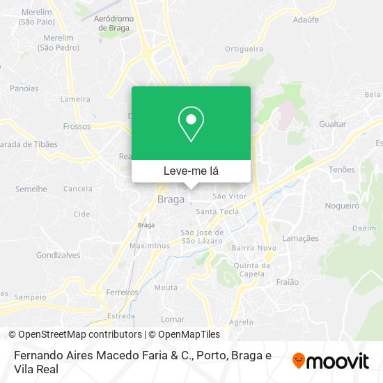 Fernando Aires Macedo Faria & C. mapa