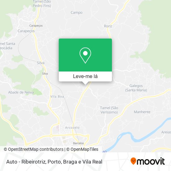 Auto - Ribeirotriz mapa