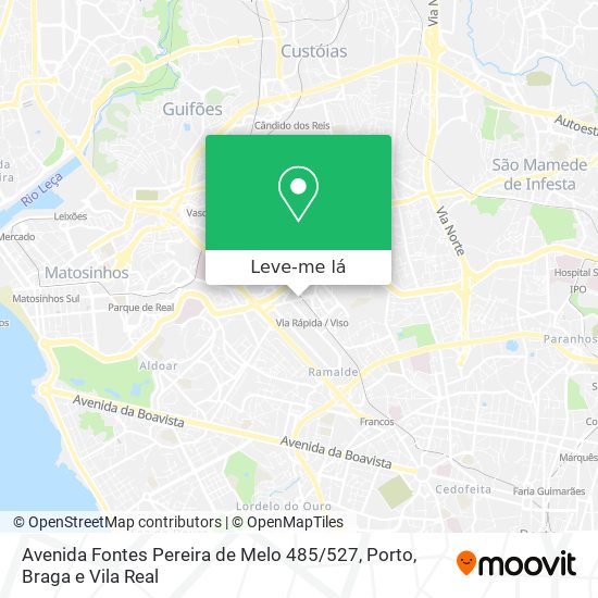 Avenida Fontes Pereira de Melo 485 / 527 mapa