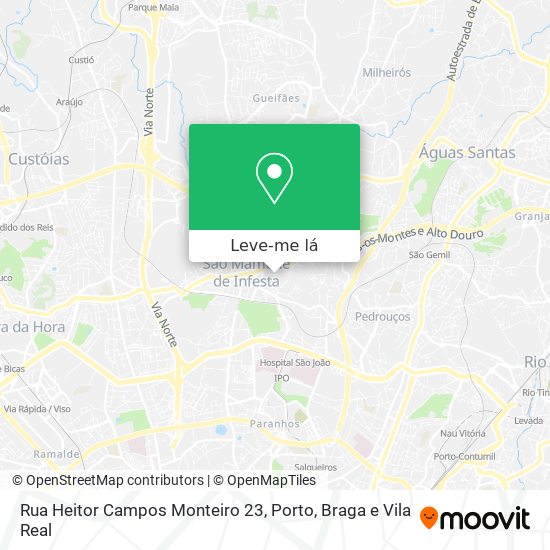 Rua Heitor Campos Monteiro 23 mapa