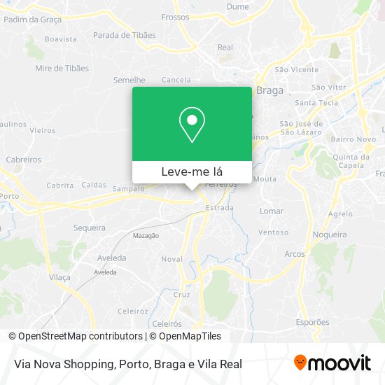 Via Nova Shopping mapa