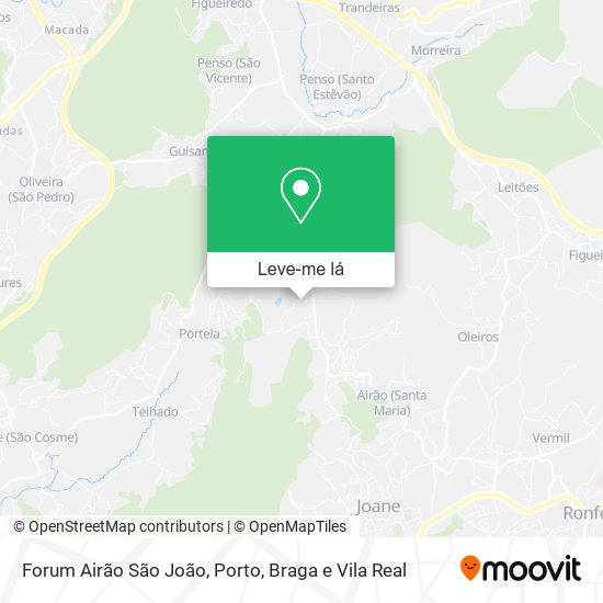 Forum Airão São João mapa