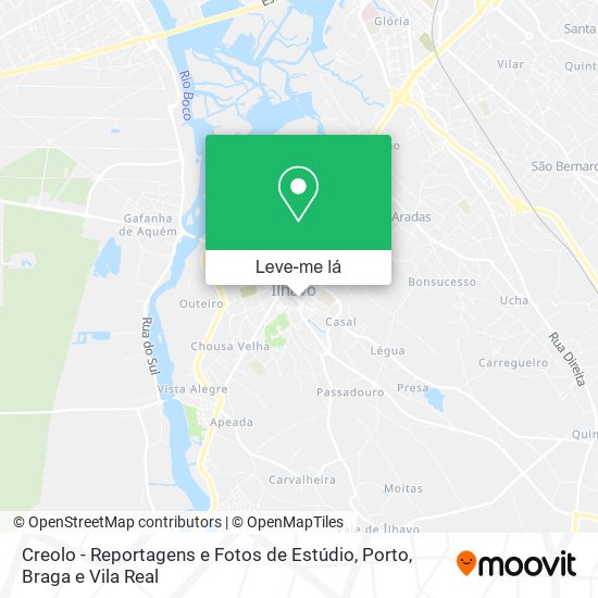 Creolo - Reportagens e Fotos de Estúdio mapa