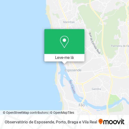 Como chegar a Observatório de Esposende em Esposende, Marinhas e Gandra ...