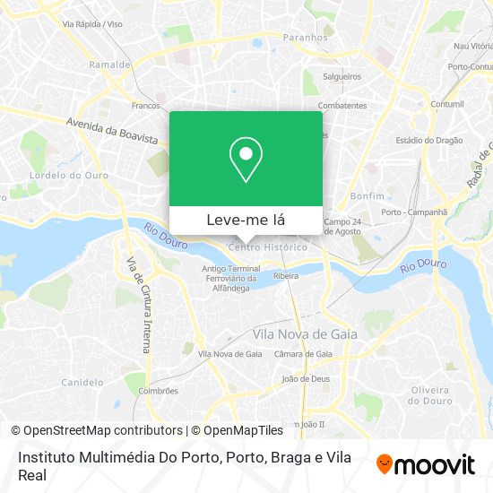 Instituto Multimédia Do Porto mapa