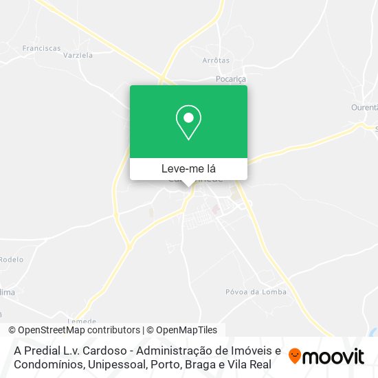 A Predial L.v. Cardoso - Administração de Imóveis e Condomínios, Unipessoal mapa