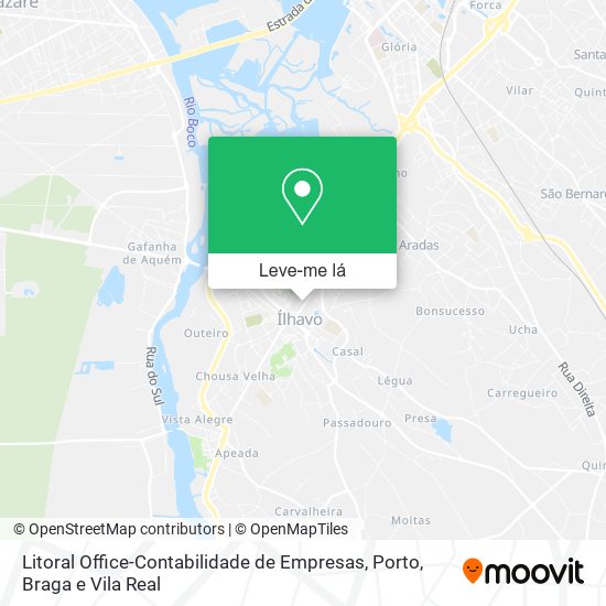 Litoral Office-Contabilidade de Empresas mapa