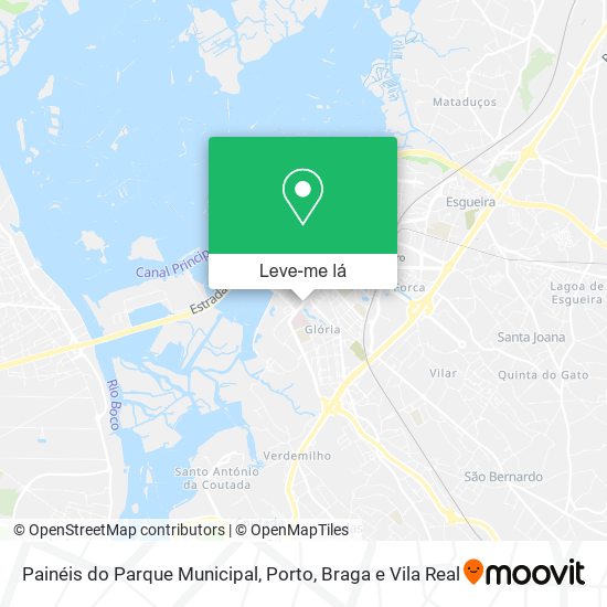 Painéis do Parque Municipal mapa