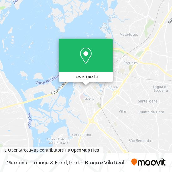Marquês - Lounge & Food mapa