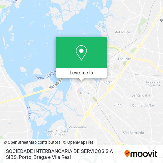 SOCIEDADE INTERBANCARIA DE SERVICOS S A SIBS mapa