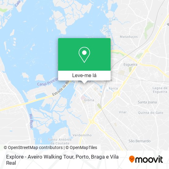Explore - Aveiro Walking Tour mapa