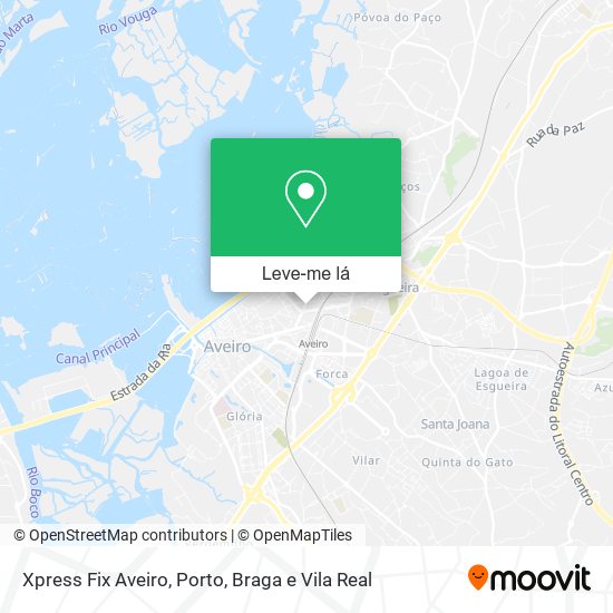 Xpress Fix Aveiro mapa