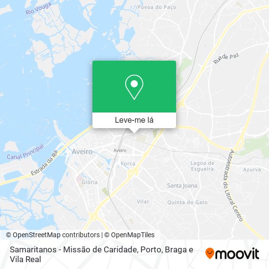 Samaritanos - Missão de Caridade mapa