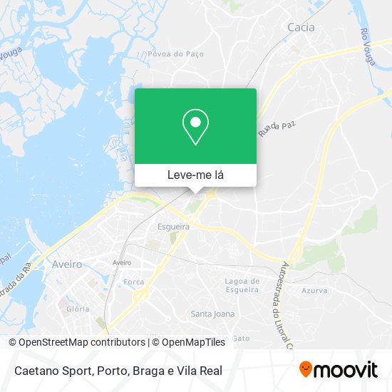 Caetano Sport mapa