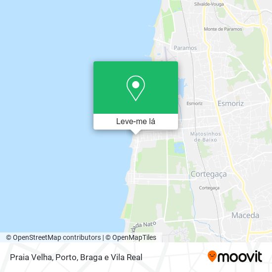 Praia Velha mapa
