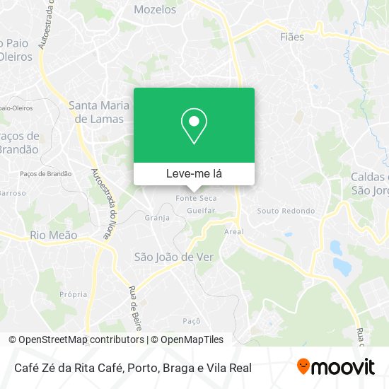 Café Zé da Rita Café mapa