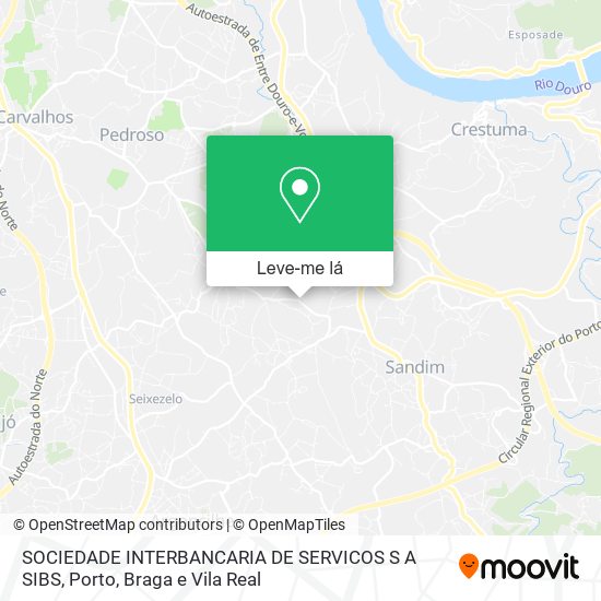 SOCIEDADE INTERBANCARIA DE SERVICOS S A SIBS mapa