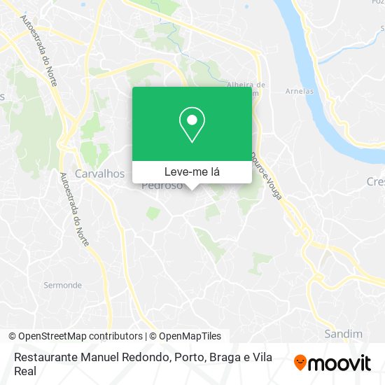 Restaurante Manuel Redondo mapa