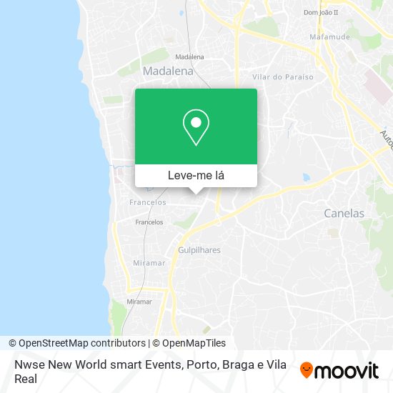 Nwse New World smart Events mapa