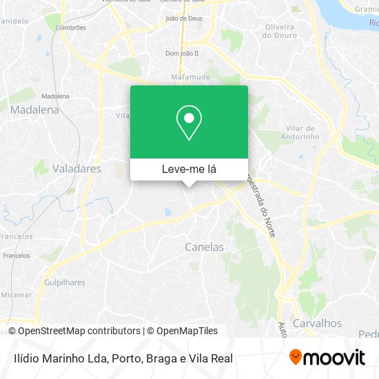 Ilídio Marinho Lda mapa