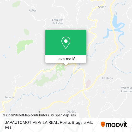 JAPAUTOMOTIVE-VILA REAL mapa