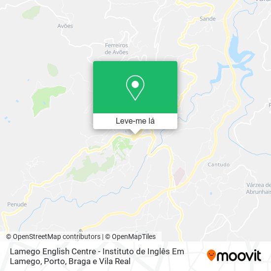 Lamego English Centre - Instituto de Inglês Em Lamego mapa