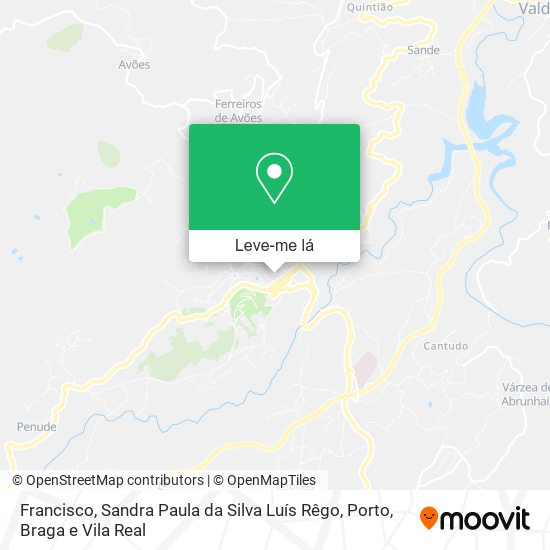 Francisco, Sandra Paula da Silva Luís Rêgo mapa