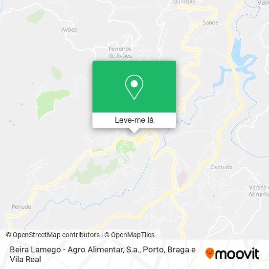 Beira Lamego - Agro Alimentar, S.a. mapa