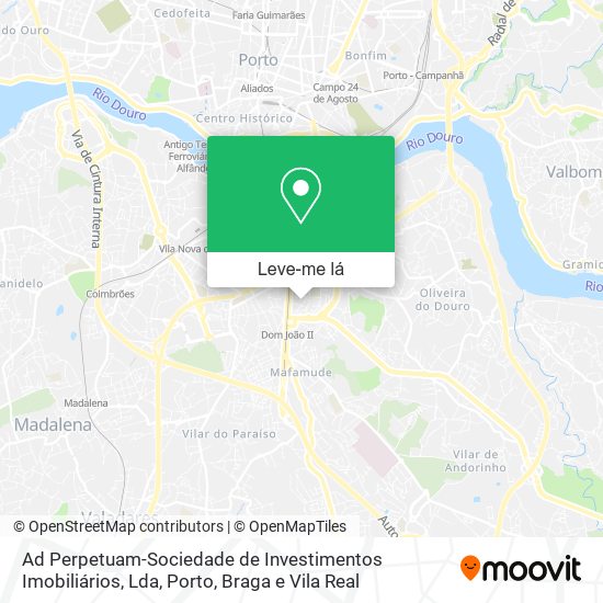 Ad Perpetuam-Sociedade de Investimentos Imobiliários, Lda mapa