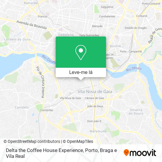 Delta the Coffee House Experience mapa