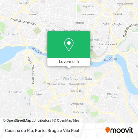 Casinha do Rio mapa