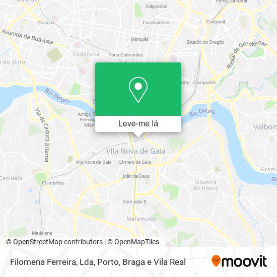 Filomena Ferreira, Lda mapa