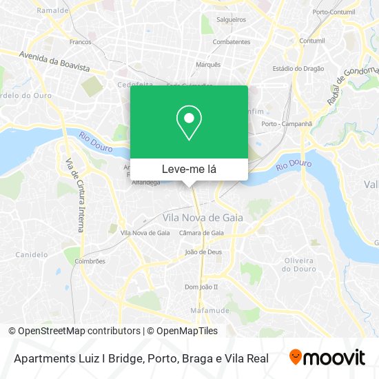 Apartments Luiz I Bridge mapa