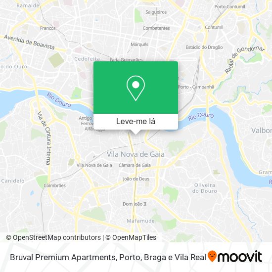 Bruval Premium Apartments mapa