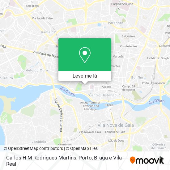 Carlos H M Rodrigues Martins mapa