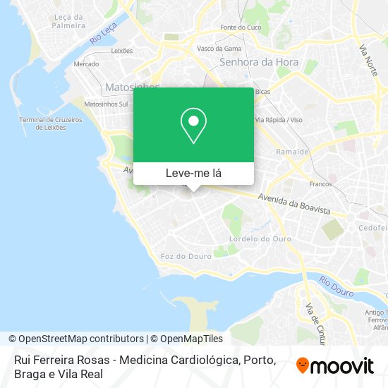 Rui Ferreira Rosas - Medicina Cardiológica mapa