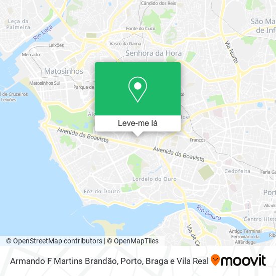 Armando F Martins Brandão mapa