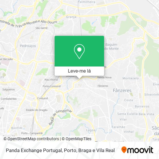 Panda Exchange Portugal mapa