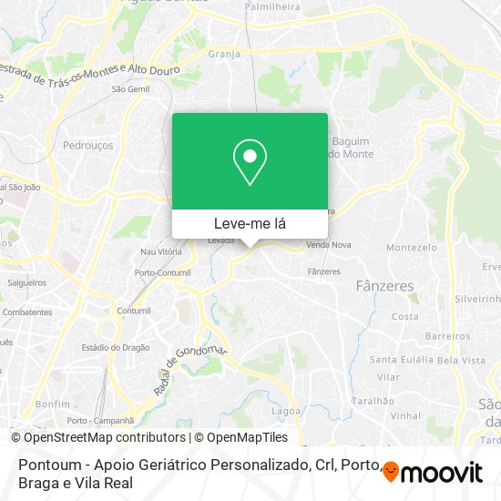 Pontoum - Apoio Geriátrico Personalizado, Crl mapa