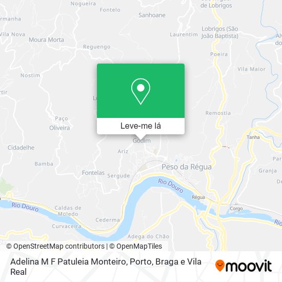 Adelina M F Patuleia Monteiro mapa