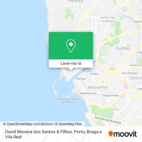 David Moreira dos Santos & Filhos mapa