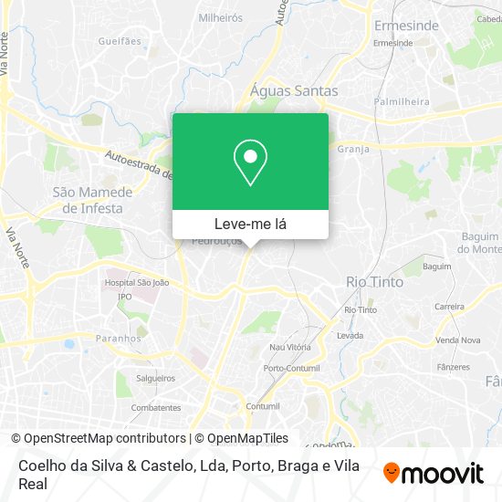 Coelho da Silva & Castelo, Lda mapa