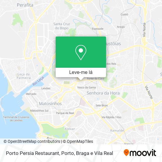 Porto Persia Restaurant mapa