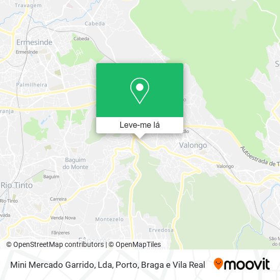 Mini Mercado Garrido, Lda mapa