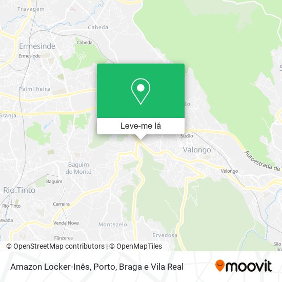 Amazon Locker-Inês mapa