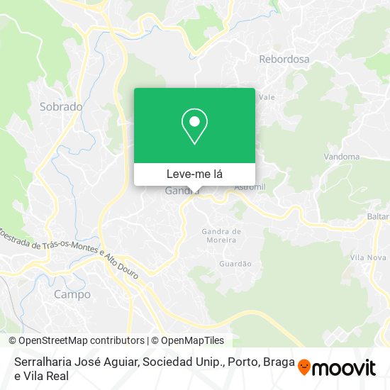 Serralharia José Aguiar, Sociedad Unip. mapa
