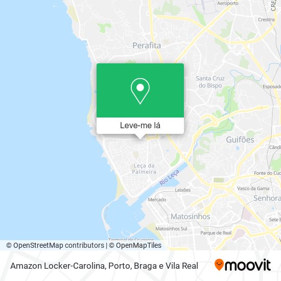 Amazon Locker-Carolina mapa