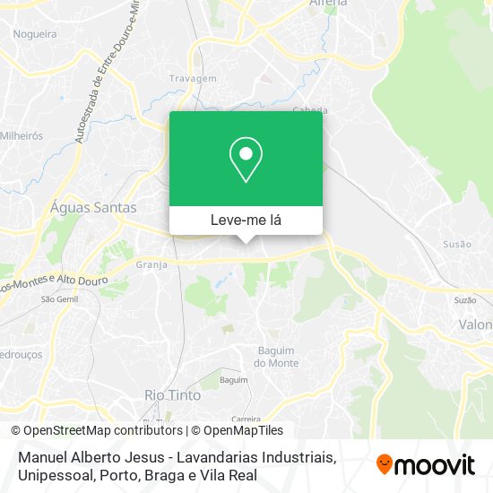 Manuel Alberto Jesus - Lavandarias Industriais, Unipessoal mapa